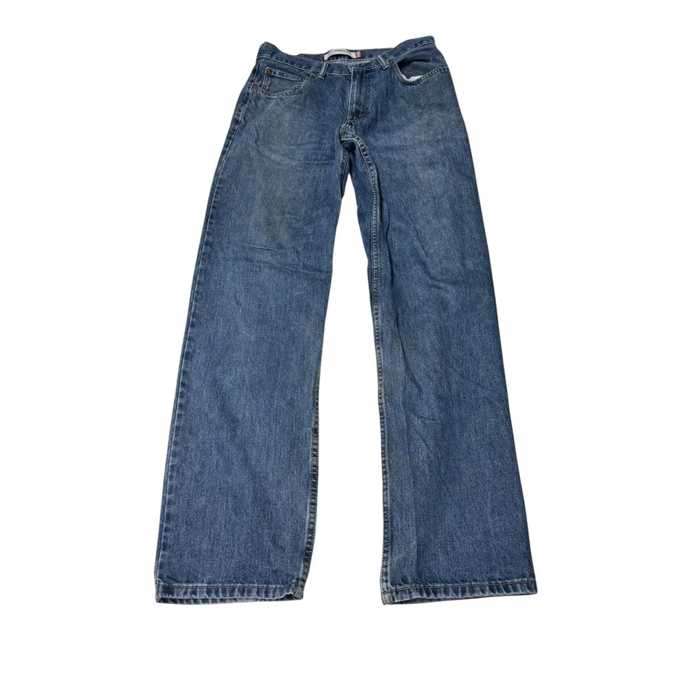 Levis 550 Relaxed Fit Jeans Mens 33x34 Medium Wash Blue Denim Straight Leg